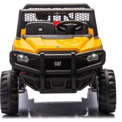 Elektriauto CAT 60W/7500 mAh kollane/must + kaugjuhtimispult