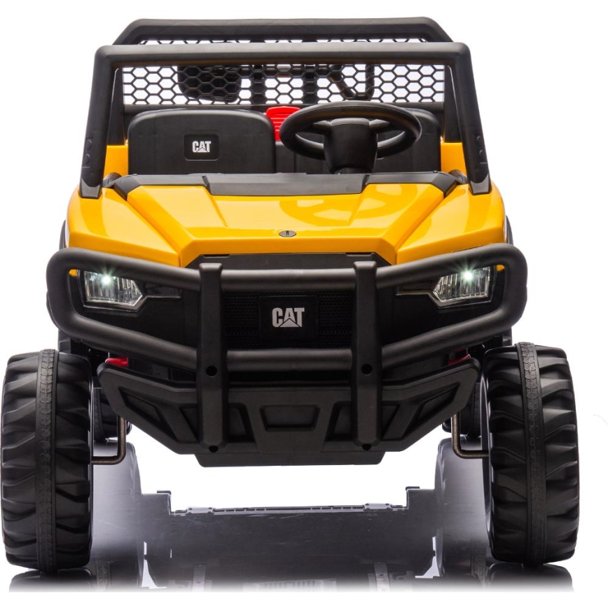 Elektriauto CAT 60W/7500 mAh kollane/must + kaugjuhtimispult