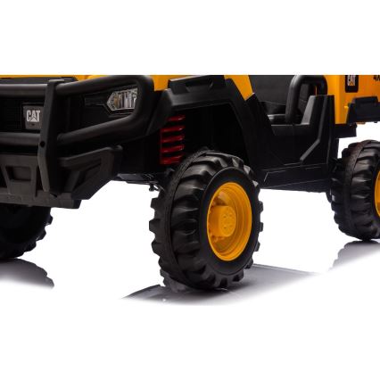 Elektriauto CAT 60W/7500 mAh kollane/must + kaugjuhtimispult