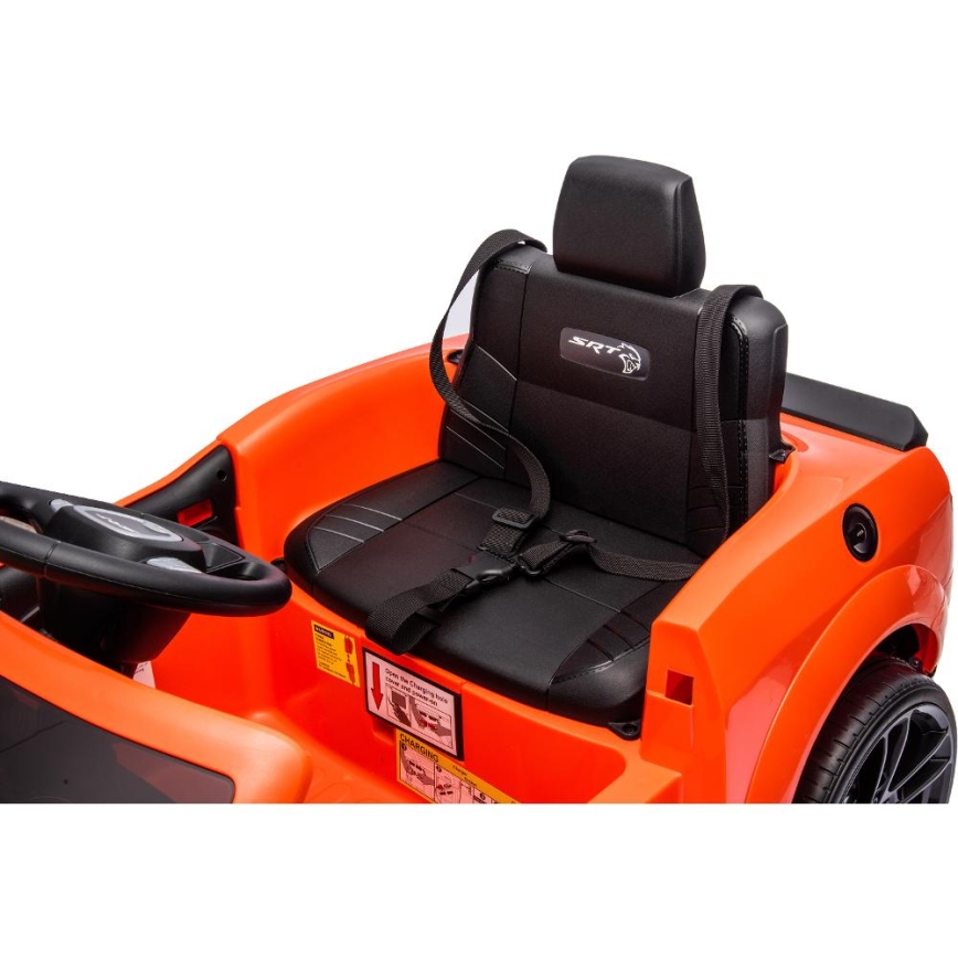 Elektriauto Dodge Challenger 50W/4500 mAh oranž