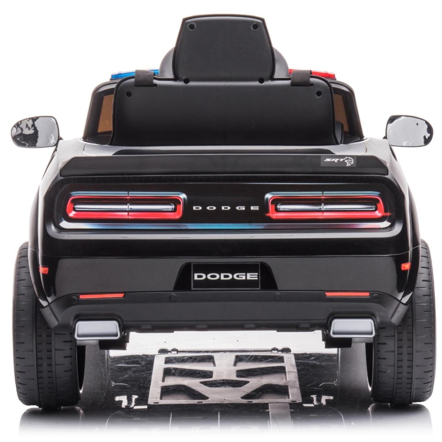 Elektriauto Dodge Challenger Politseiauto 50W/4500 mAh  must/valge