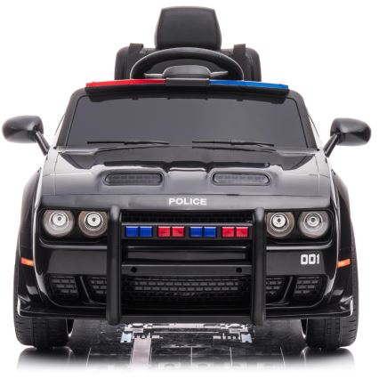 Elektriauto Dodge Challenger Politseiauto 50W/4500 mAh  must/valge