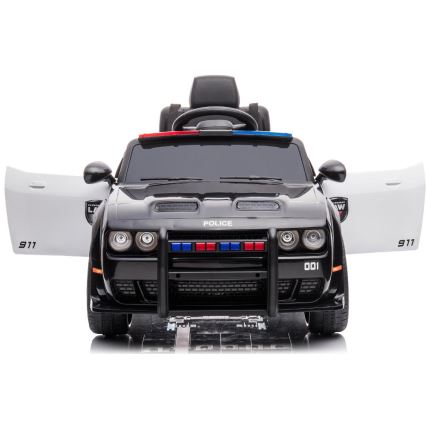 Elektriauto Dodge Challenger Politseiauto 50W/4500 mAh  must/valge
