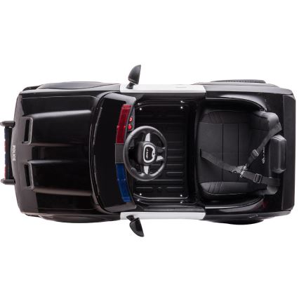 Elektriauto Dodge Challenger Politseiauto 50W/4500 mAh  must/valge
