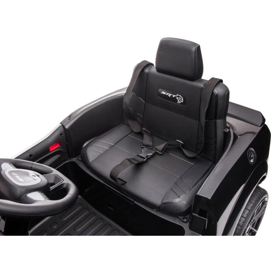 Elektriauto Dodge Challenger Politseiauto 50W/4500 mAh  must/valge
