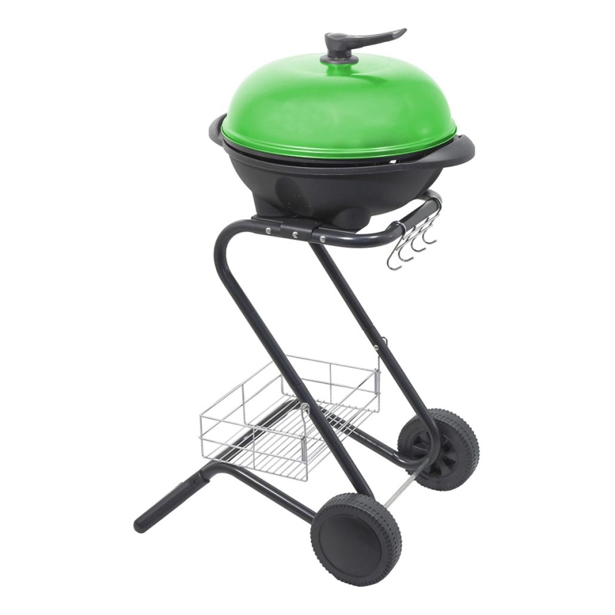 Elektrigrill 1600W/230V must/roheline