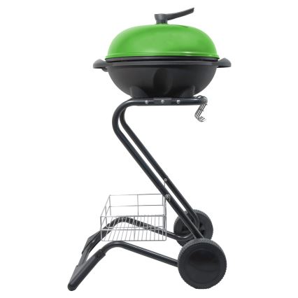 Elektrigrill 1600W/230V must/roheline