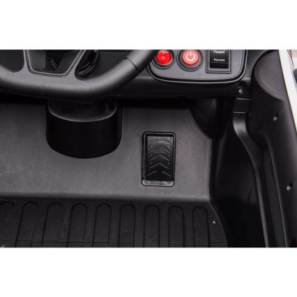 Elektriline Dodge Challenger politseiauto 50W/4500 mAh must/valge