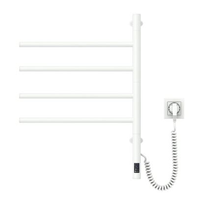 Elektriline pööratav rätikuivati termostaadiga ARABESQUE 60W 65x49 cm valge