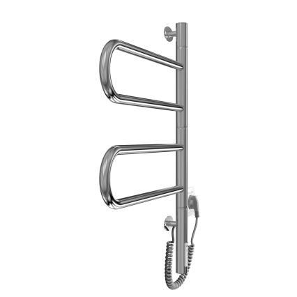 Elektriline pööratav rätikuivati TRISTAR 75W/230V 62,5x44,5 cm IP44 roostevaba teras/läikiv kroom