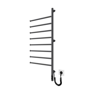 Elektriline pööratav rätikuivati VEER 95W/230V 100x44,5 cm roostevaba teras/must