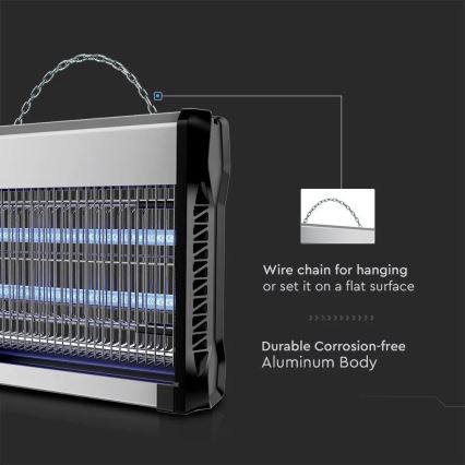 Elektriline putukapüüdja 2x10W/230V 80 m²