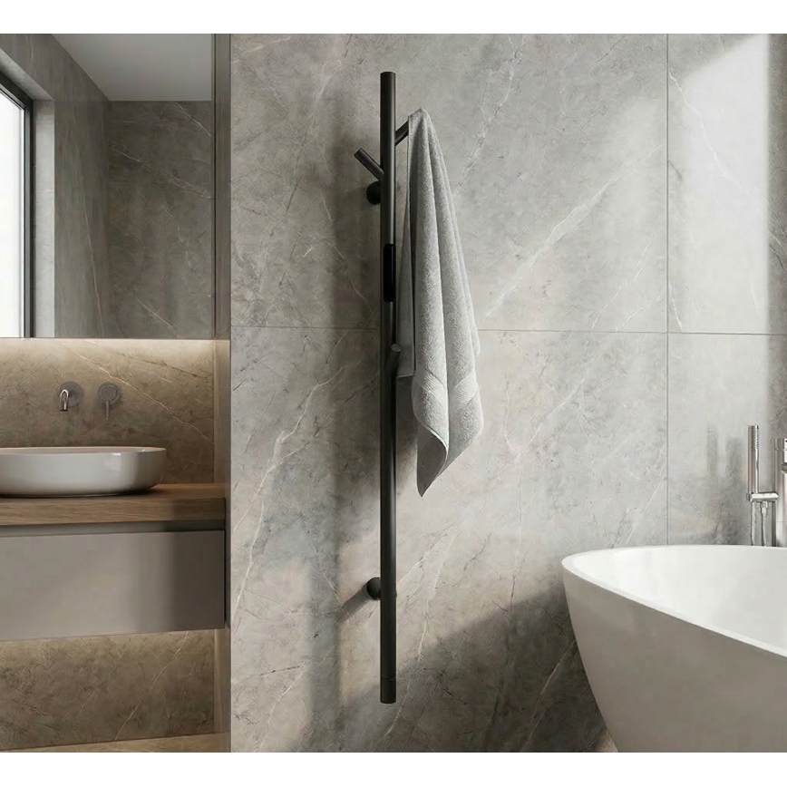 Elektriline rätiku soojendusvarras 118 cm, 30 W, must