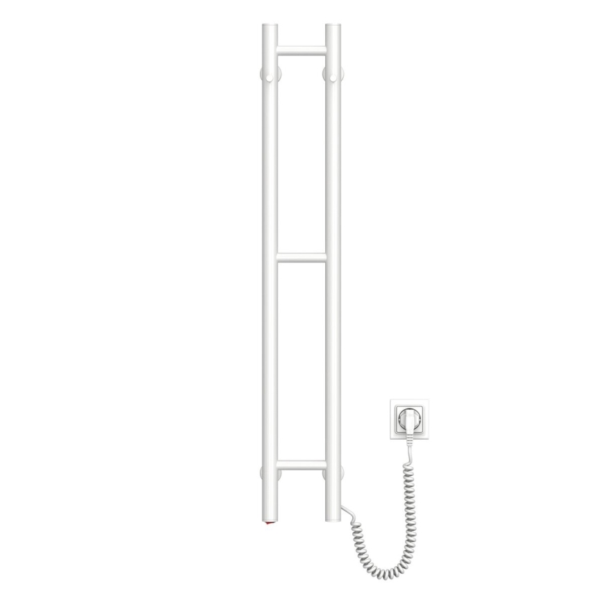 Elektriline rätikuhoidik SILOUETTE 187W/230V 101,1 cm IP44 valge parem ümmargune
