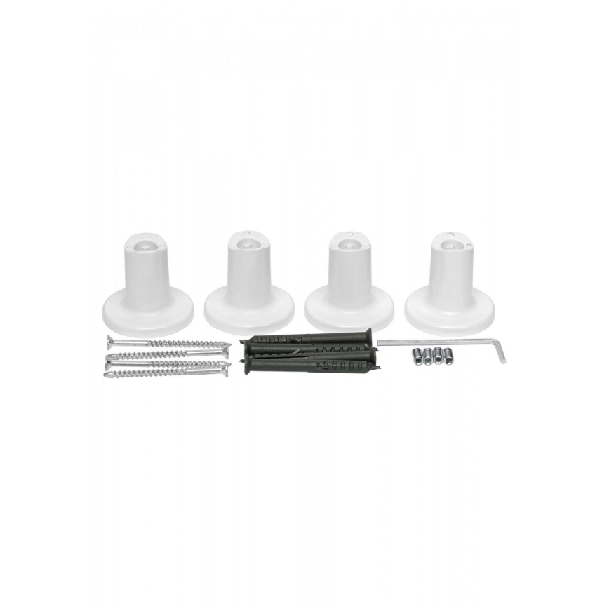 Elektriline rätikuhoidik SILOUETTE 187W/230V 101,1 cm IP44 valge parem ümmargune