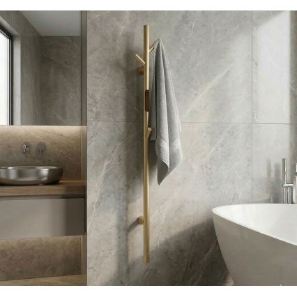 Elektriline rätikuivati 118 cm 30W kuldne