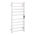 Elektriline rätikuivati 45x96 cm 130W roostevaba teras/valge