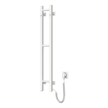 Elektriline rätikuivati SILOUETTE 187W/230V 101,1 cm IP44 valge parempoolne nurgeline