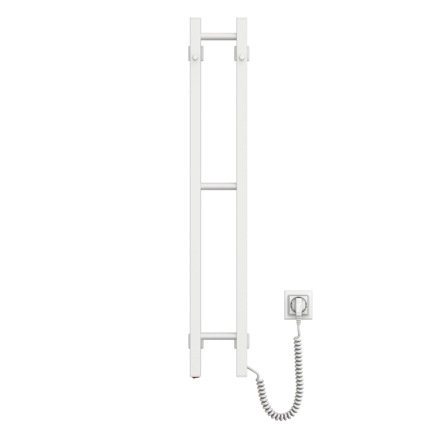 Elektriline rätikuivati SILOUETTE 187W/230V 101,1 cm IP44 valge parempoolne nurgeline
