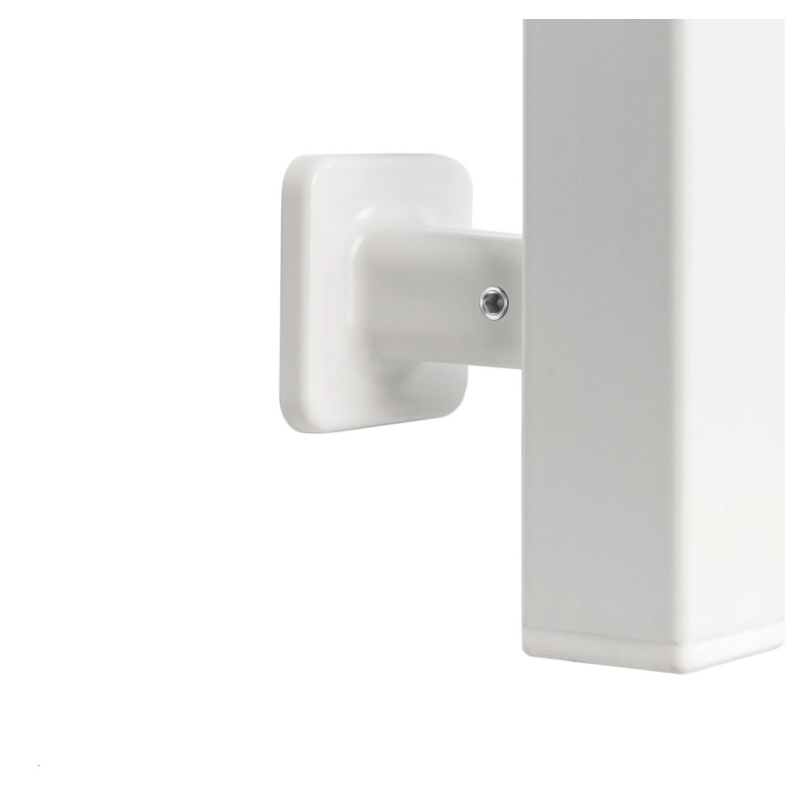 Elektriline rätikuivati termostaadiga LARGO 168W 80x50 cm valge vasakpoolne