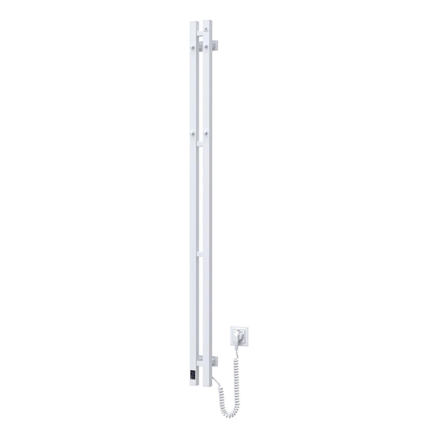 Elektriline rätikukuivati termostaadiga SILOUETTE 200W/230V 150,6 cm IP44 valge parempoolne