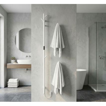 Elektriline toruline rätikuivati 172 cm, 46 W, valge