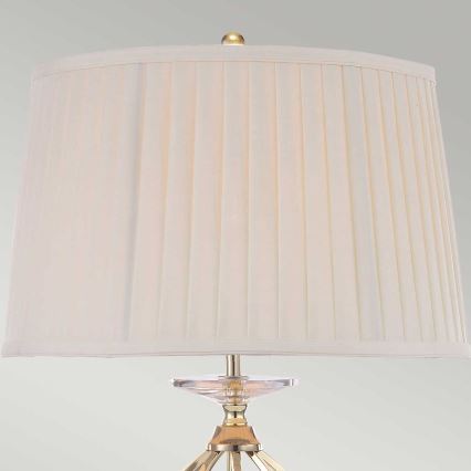 Elstead - Laualamp AEGEAN 1xE27/60W/230V kuldne