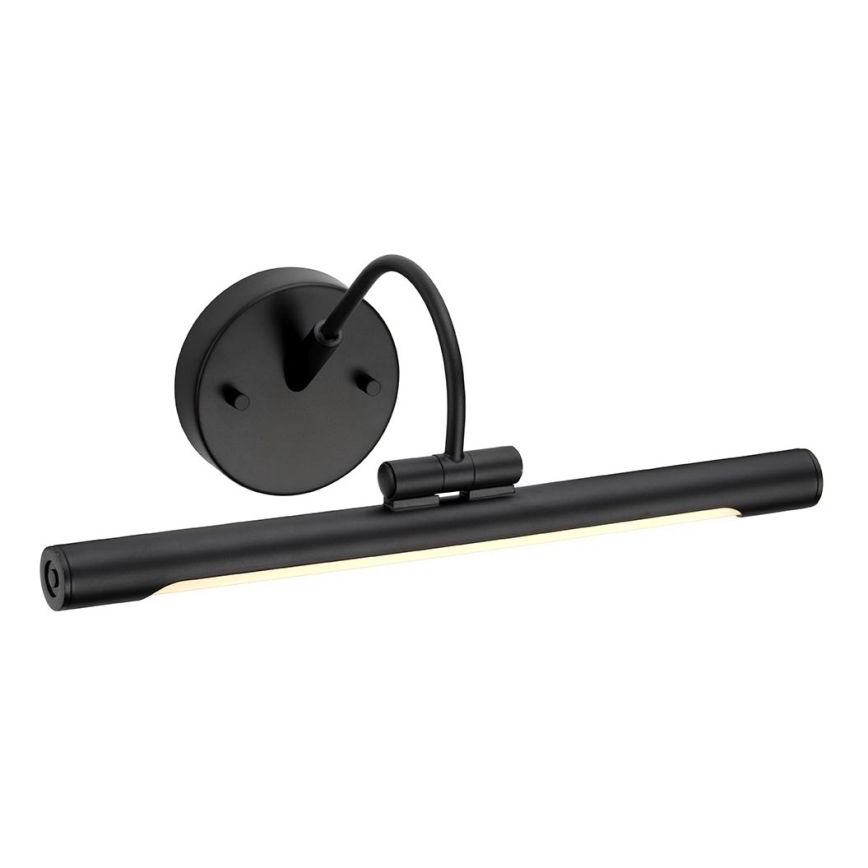 Elstead ALTON-PL-S-BLK-LED Pildivalgusti ALTON LED/6W/230V must