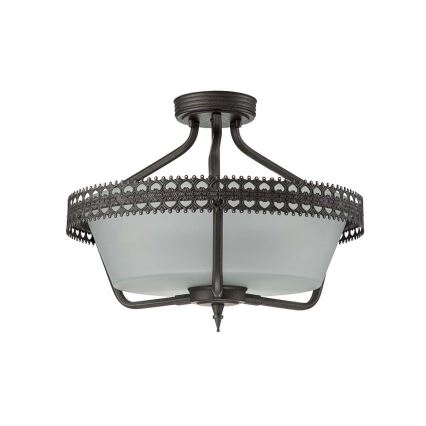 Elstead - Pinnale kinnitatav lühter CROWN 3xE27/60W/230V