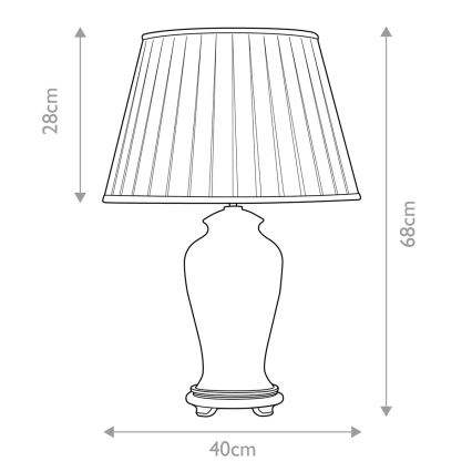 Elstead - Laualamp SASHI 1xE27/60W/230V