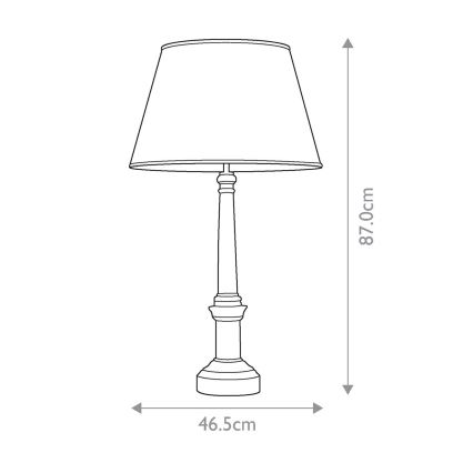 Elstead - Laualamp STRASBOURG 1xE27/60W/230V