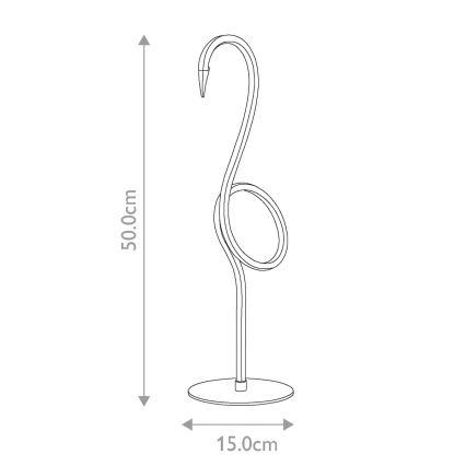 Elstead - LED laualamp FLAMINGO LED/6W/230V 3000K roosa