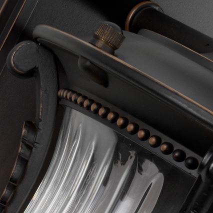 Elstead KL-LUVERNE2-S - Väli seinavalgusti LUVERNE 1xE27/100W/230V IP44