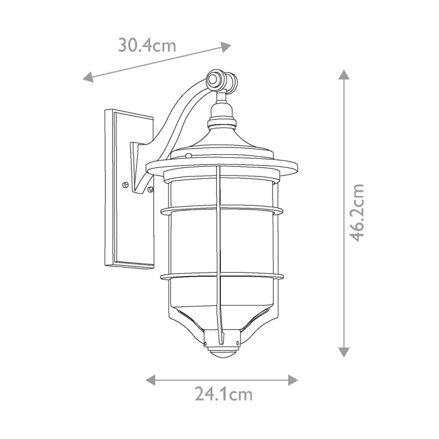 Elstead KL-ROYAL-MARINE2-M - Väli seinavalgusti ROYAL 1xE27/60W/230V IP44