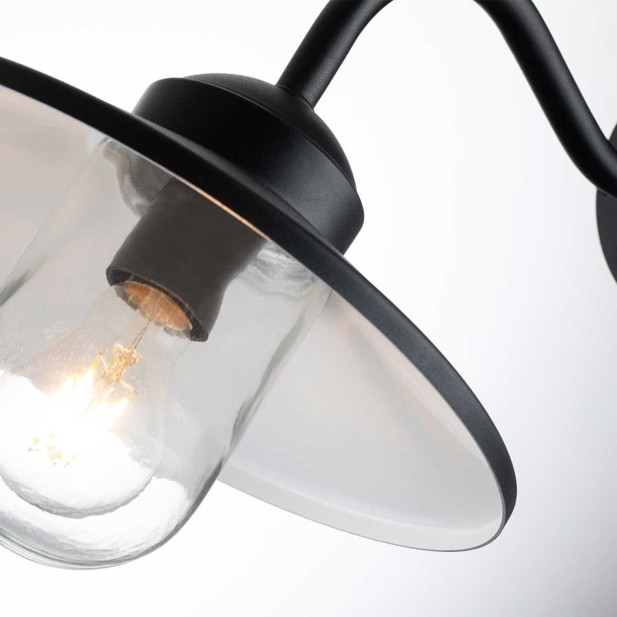 Elstead - Välisseinavalgusti anduriga KLAMPENBORG 1xE27/60W/230V IP44