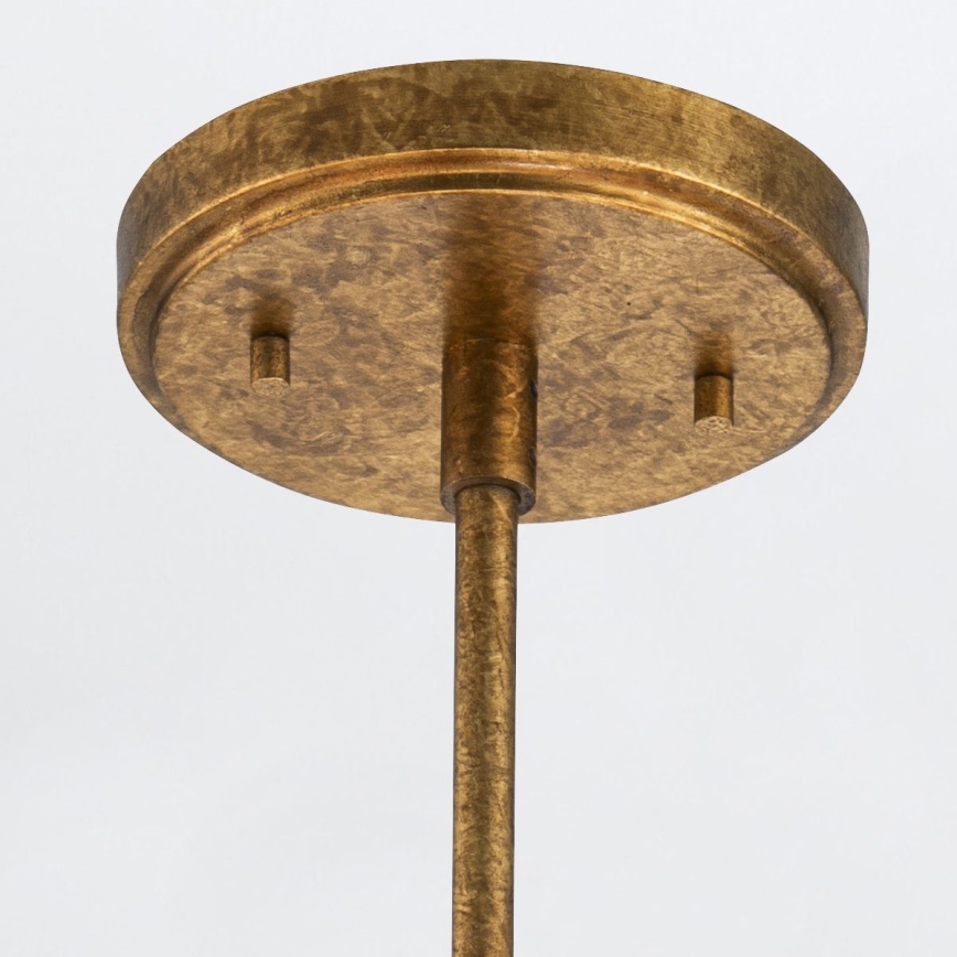 Elstead - kroonlühter varrega KRISTY 4xE27/40W/230V vaskviimistlusega