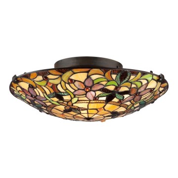 Elstead - Laelamp Tiffany KAMI 2xE27/60W/230V