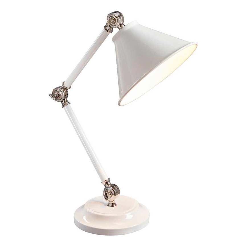 Elstead - Laualamp PROVENCE ELEMENT 1xE27/60W/230V valge