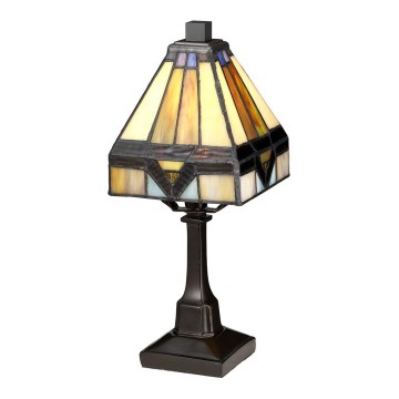 Elstead - laualamp Tiffany HOLMES 1xE14/25W/230V