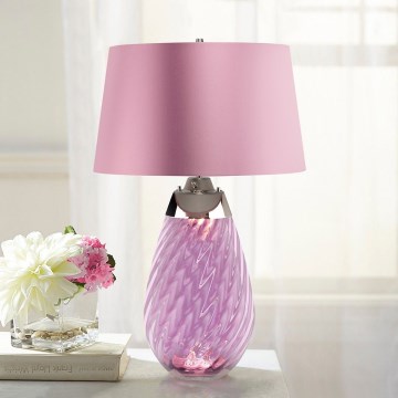 Elstead - LED Laualamp LENA 1xE27/40W/230V + 1xGU10/7W 74 cm roosa
