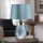 Elstead - LED Laualamp LENA 1xE27/60W/230V + 1xGU10/7W 60,5 cm sinine