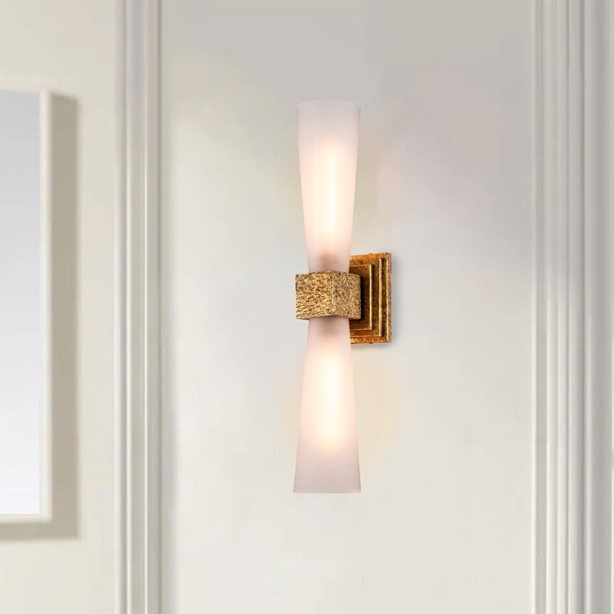 Elstead - LED-vannitoa seinavalgusti KRISTY 2xG9/4W/230V IP44 vaskne