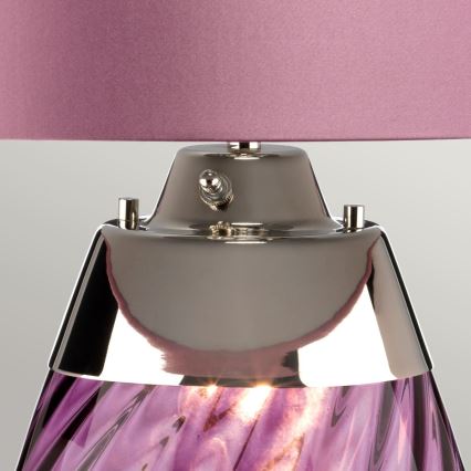 Elstead - LED Laualamp LENA 1xE27/40W/230V + 1xGU10/7W 74 cm roosa