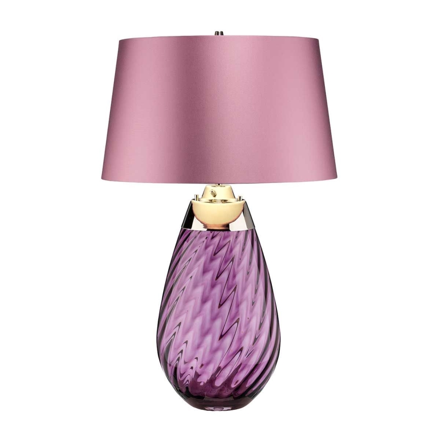 Elstead - LED Laualamp LENA 1xE27/40W/230V + 1xGU10/7W 74 cm roosa