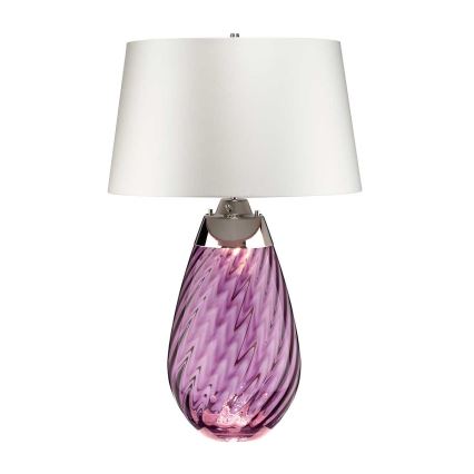 Elstead - LED Laualamp LENA 1xE27/40W/230V + 1xGU10/7W 74 cm roosa/valge
