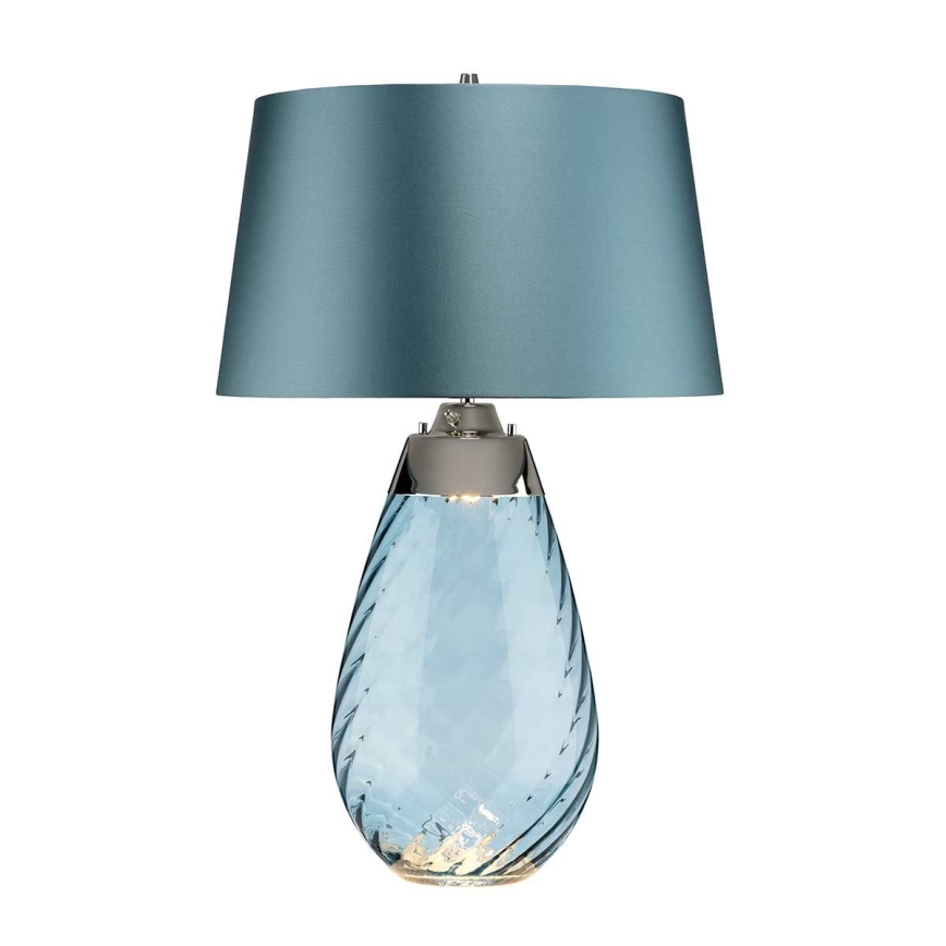 Elstead - LED Laualamp LENA 1xE27/40W/230V + 1xGU10/7W 74 cm sinine