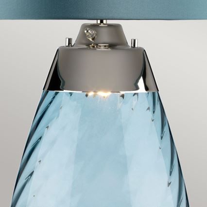 Elstead - LED Laualamp LENA 1xE27/40W/230V + 1xGU10/7W 74 cm sinine