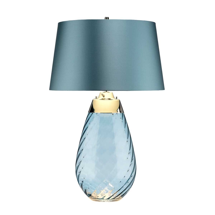 Elstead - LED Laualamp LENA 1xE27/40W/230V + 1xGU10/7W 74 cm sinine