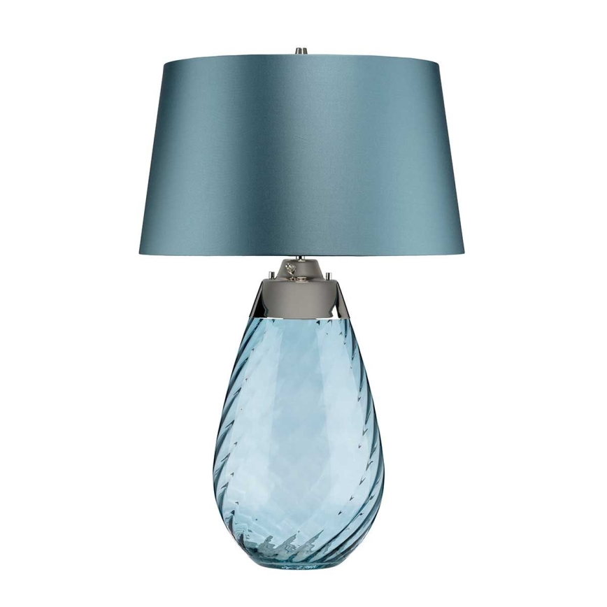 Elstead - LED Laualamp LENA 1xE27/40W/230V + 1xGU10/7W 74 cm sinine