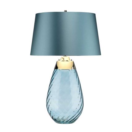 Elstead - LED Laualamp LENA 1xE27/40W/230V + 1xGU10/7W 74 cm sinine